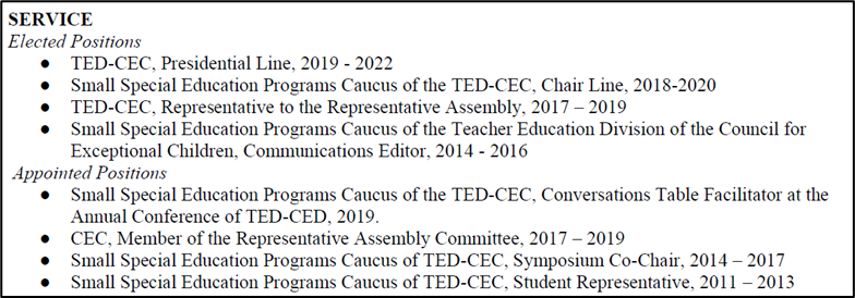 List of Ruby Owiny's service